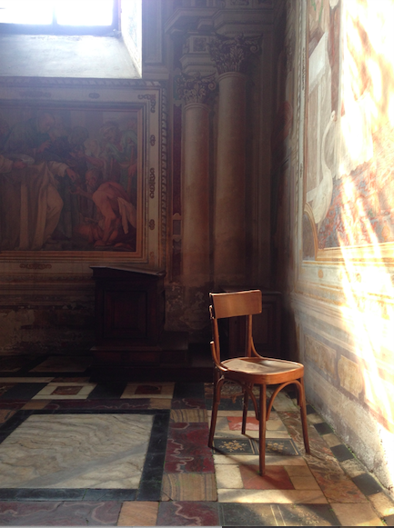 Stoelen in kerken (Chairs in Churches)