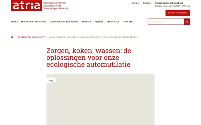 Zorgen, koken, wassen: de oplossingen voor onze ecologische automutilatie