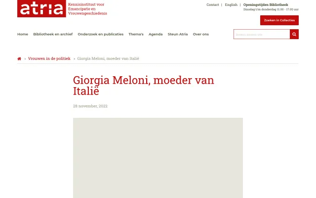 Preview of Giorgia Meloni, moeder van Italië