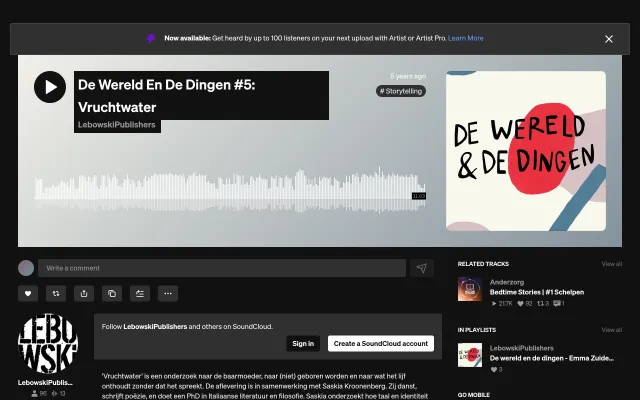 Preview of Vruchtwater